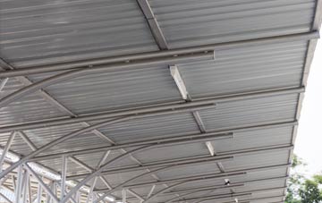 installing Aston Juxta Mondrum metal roofing